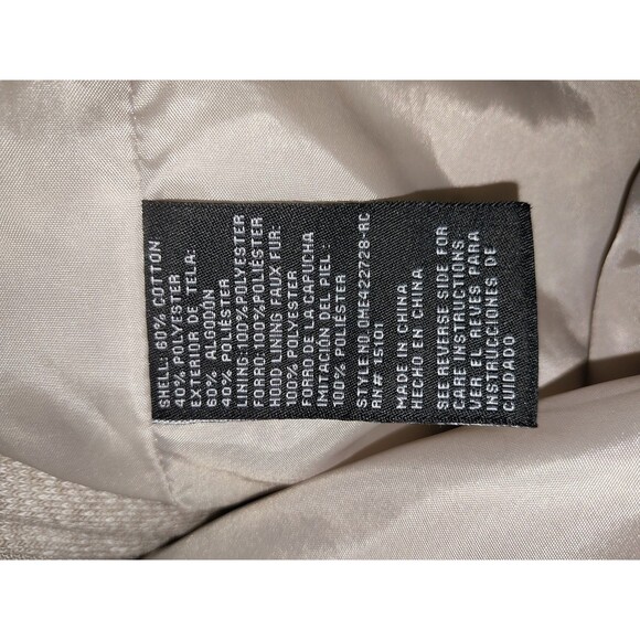 1 Madison Expedition Heritage Collection Jacket Women's Knit Full Zip Hooded  LG - Picture 9 of 10